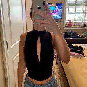 Black Free People Tank